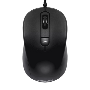 Миша ASUS MU101C Wired Blue Ray Mouse Black MU101C MOUSE/BK (90XB05RN-BMU000) 90XB05RN-BMU000 фото