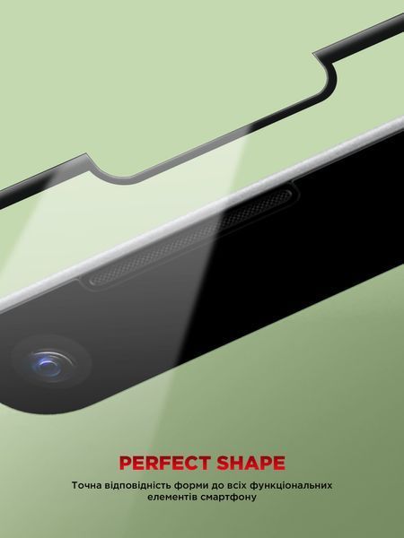 Захисне скло ArmorStandart Corning Black Icon для Apple iPhone 16e / 14 / 13 / 13 Pro (ARM79553) ARM79553 фото