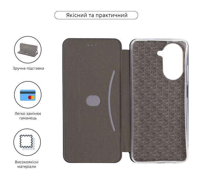 Чохол-книжка ArmorStandart G-Case для Samsung A37 5G Black (ARM89690) ARM89690 фото