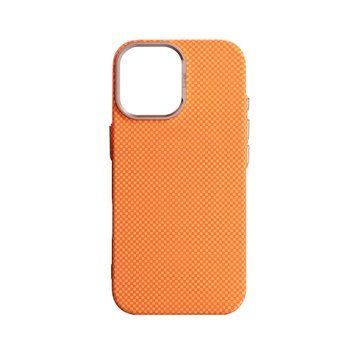 Чохол ArmorStandart LikeCarbon2 SE MagCase для Apple iPhone 17 Kevlar Orange Rose Gold (ARM89167) ARM89167 фото