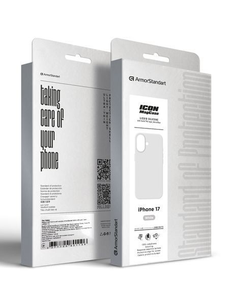 Чохол ArmorStandart ICON2 MagCase для Apple iPhone 17 White (ARM86673) ARM86673 фото