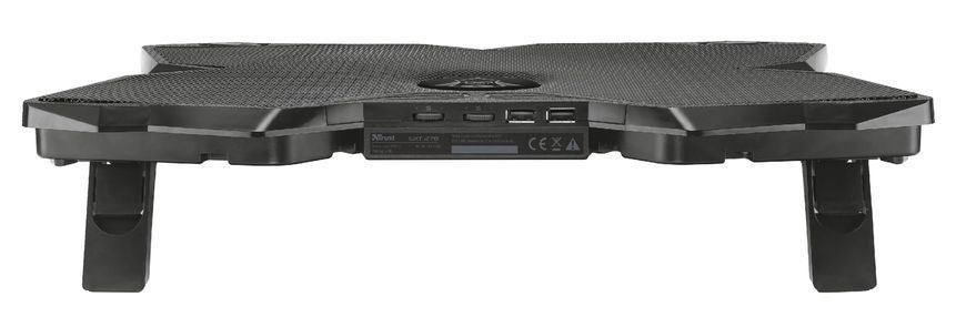 Підставка для ноутбука Trust GXT 278 Yozu, до 17.3", RED LED, чорний 20817_TRUST фото