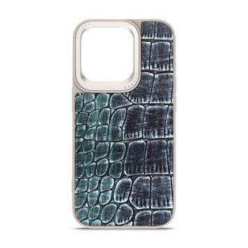 Чохол Harder Glamorous Croco для Apple iPhone 15 Pro Grey Green (ARM76761) ARM76761 фото