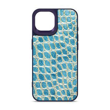 Чохол Harder Crocosaur для Apple iPhone 15 Blue (ARM76700) ARM76700 фото