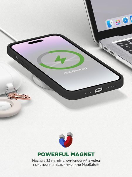 Чохол ArmorStandart ICON2 MagSafe для Apple iPhone 15 Black (ARM72729) ARM72729 фото