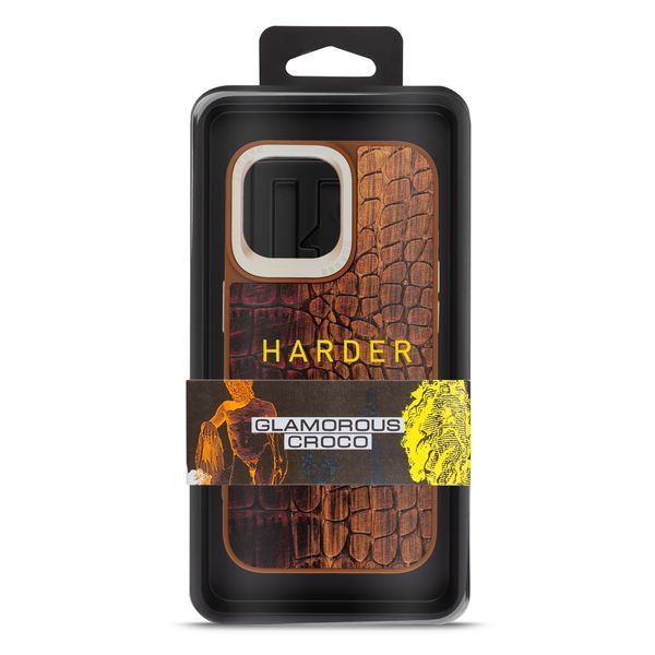 Чохол Harder Glamorous Croco для Apple iPhone 15 Pro Max Magma (ARM76768) ARM76768 фото