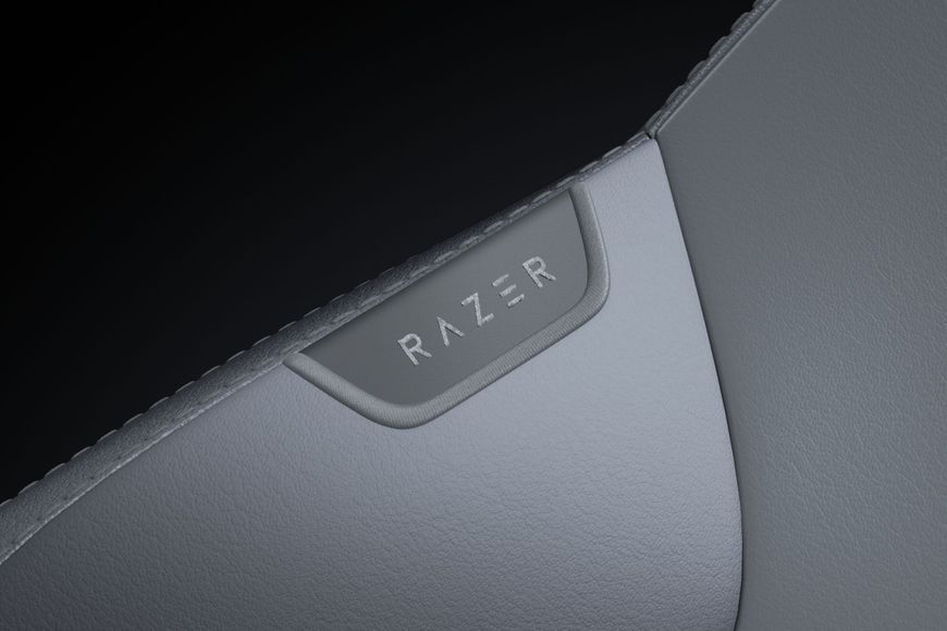 Крісло Razer Iskur V2 NewGen, EPU шкіра з CoolTouch&trade;, 4D-Armrests, сірий світлий RZ38-04901000-R3G1 фото