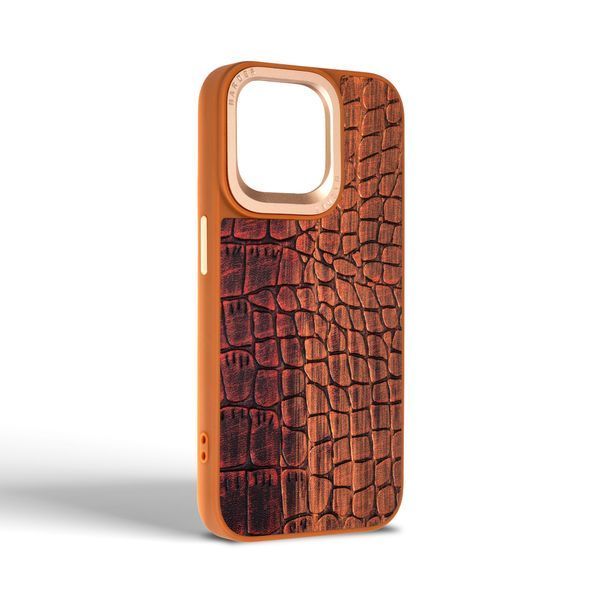 Чохол Harder Glamorous Croco для Apple iPhone 14 Pro Max Magma (ARM76776) ARM76776 фото