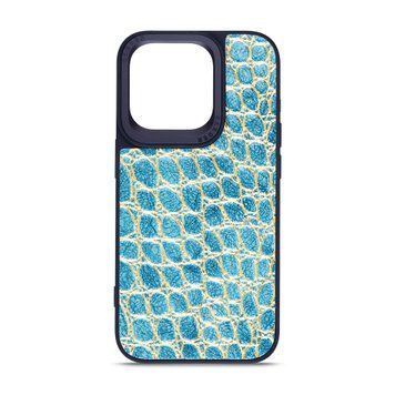 Чохол Harder Crocosaur для Apple iPhone 15 Pro Blue (ARM76706) ARM76706 фото