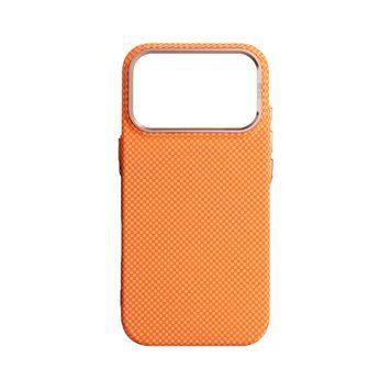 Чохол ArmorStandart LikeCarbon2 SE MagCase для Apple iPhone 17 Pro Kevlar Orange Rose Gold (ARM89168) ARM89168 фото